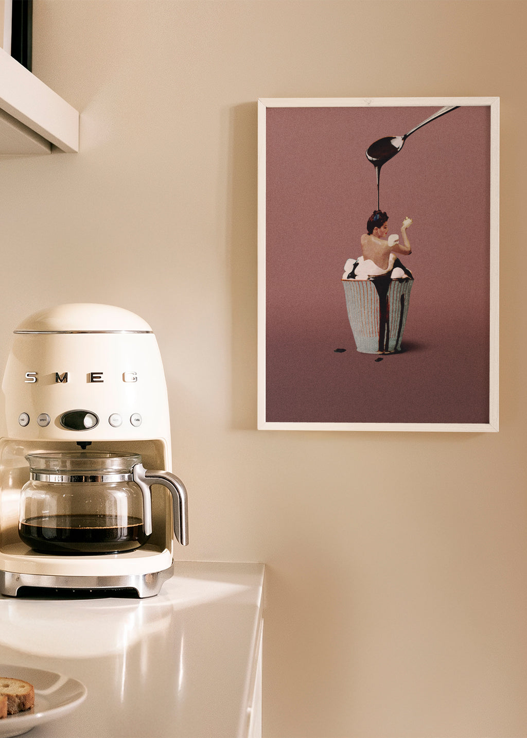 Made for each other - Framed poster in an interior