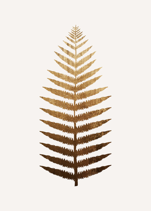 Golden leaf - Unframed art print
