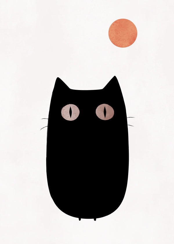 Minimalistyczny kot