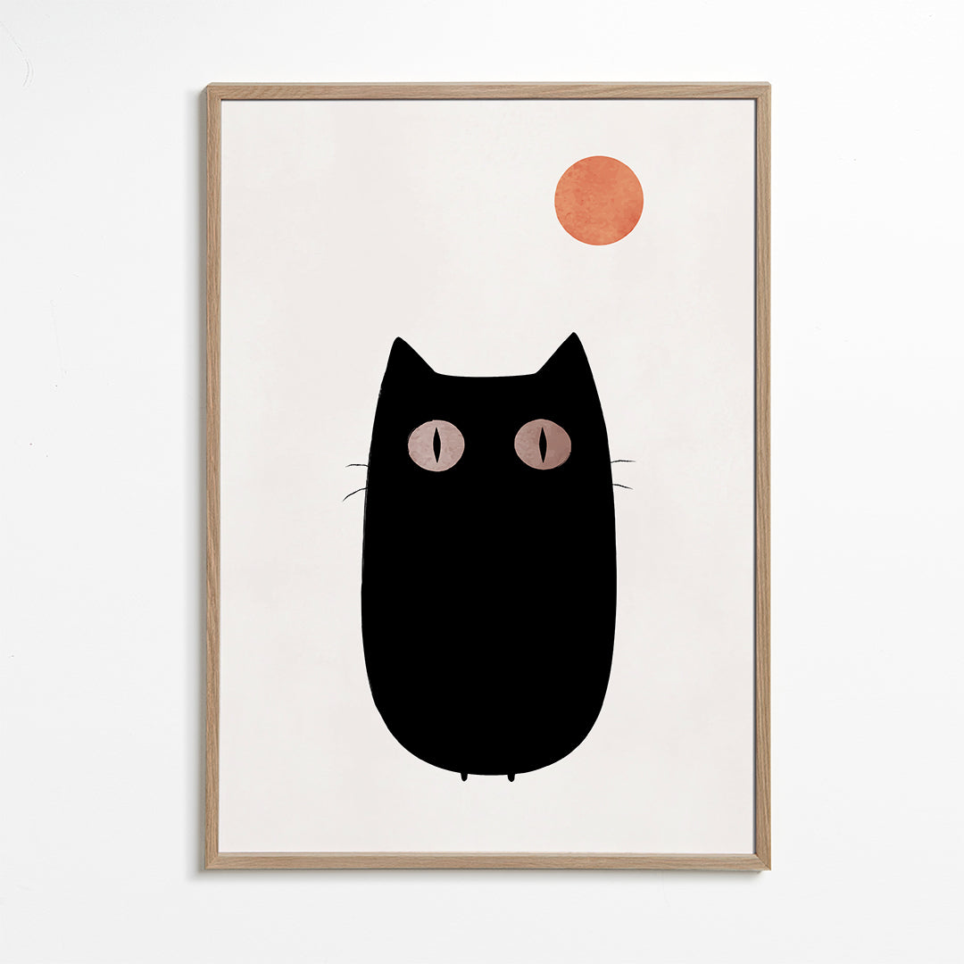 Minimalistyczny kot