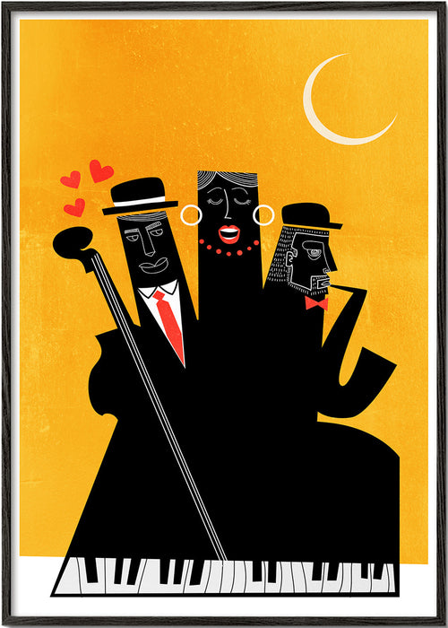 Ilustracja jazzowa