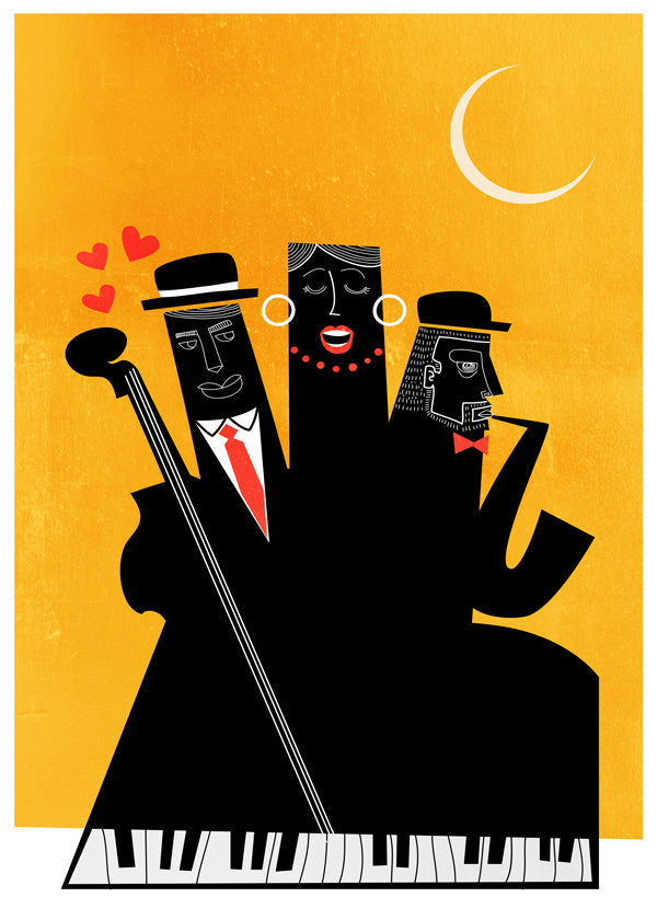 Ilustracja jazzowa