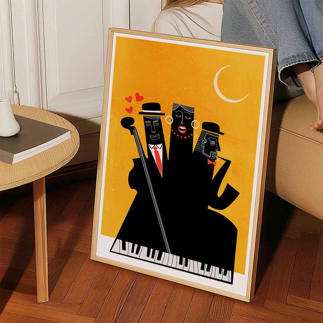 Ilustracja jazzowa