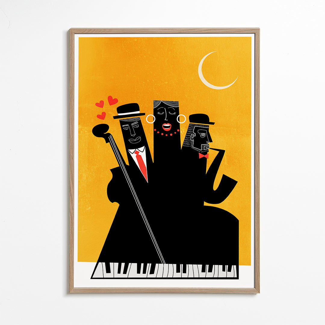 Ilustracja jazzowa
