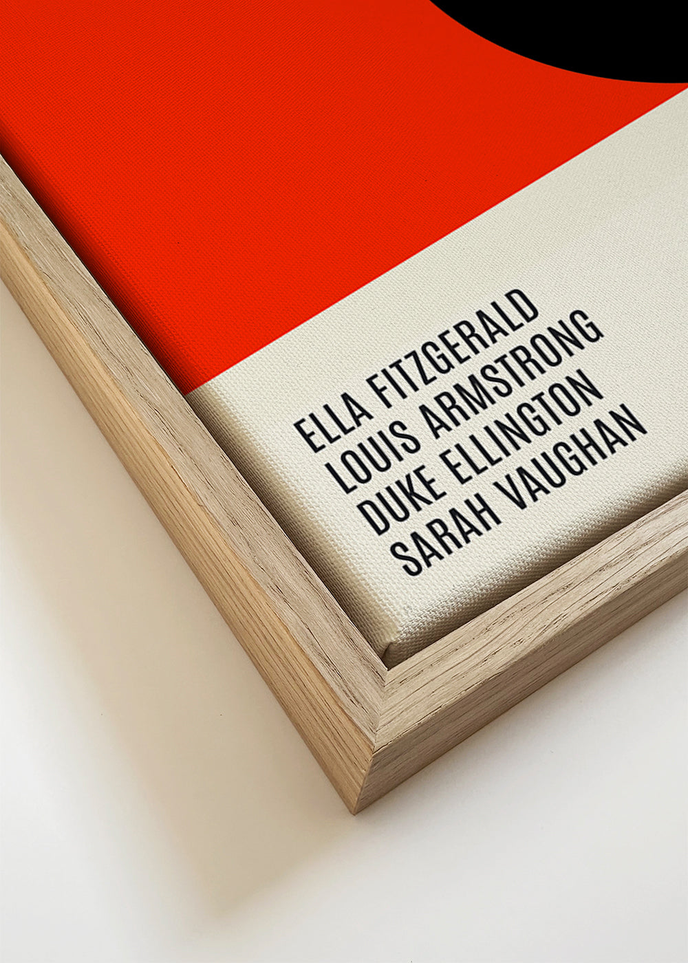 Plakat vintage Jazz Day typograficzny