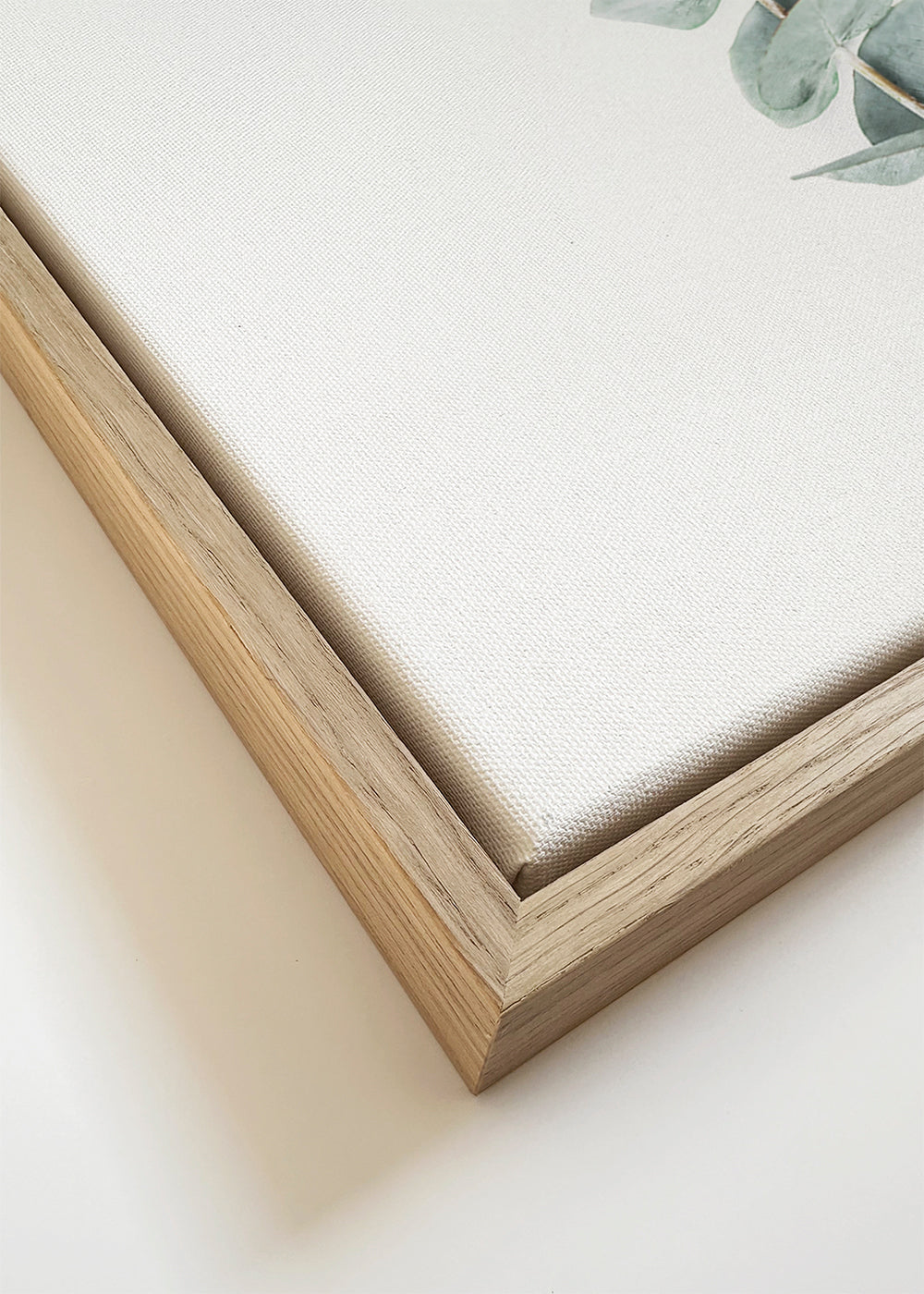 Plakat botaniczny: minimalistyczna gałązka eukaliptusa