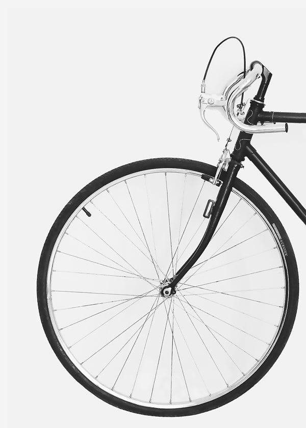 Sztuka sportowa minimalne koło roweru
