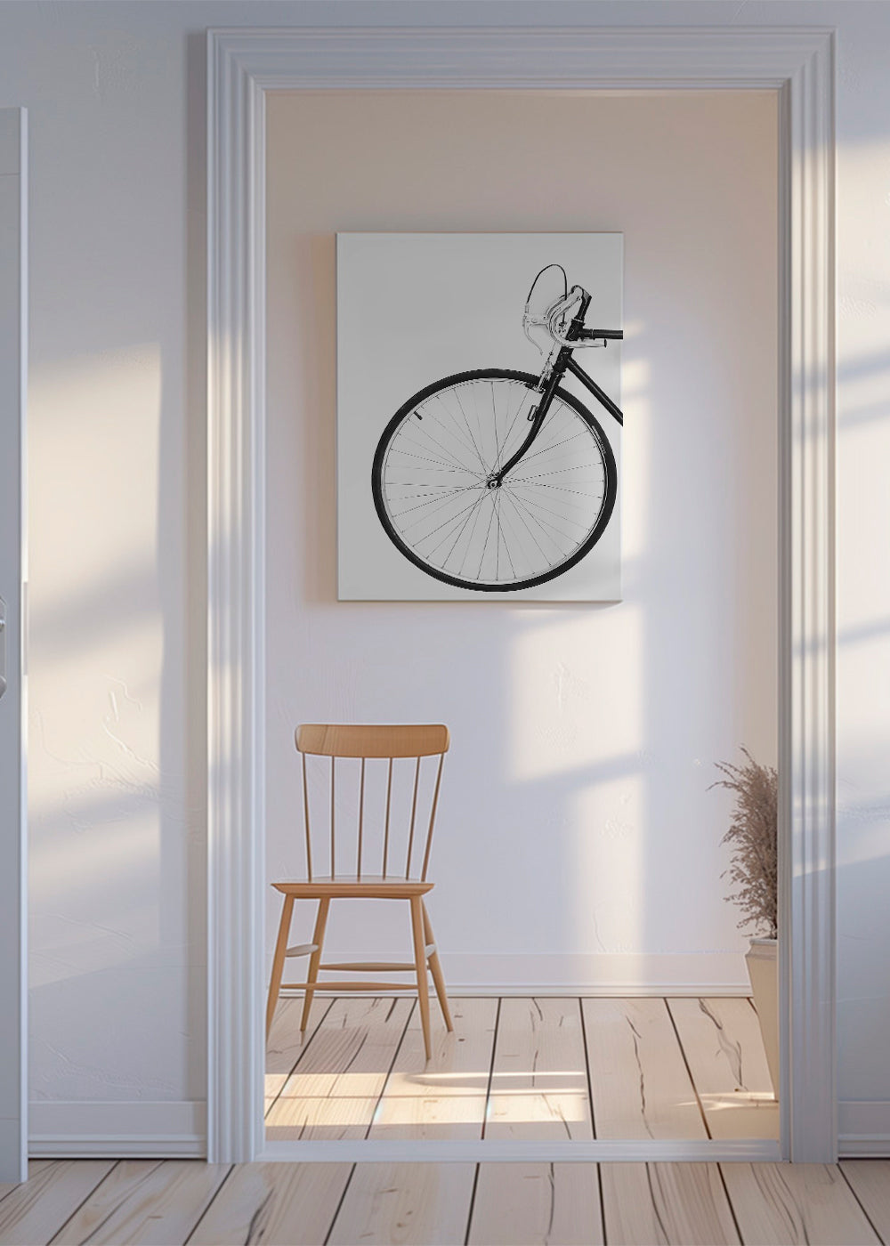 Sztuka sportowa minimalne koło roweru