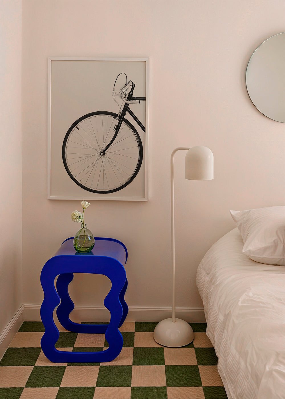 Sztuka sportowa minimalne koło roweru