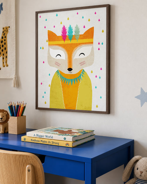 Rain maker - Framed poster in an interior