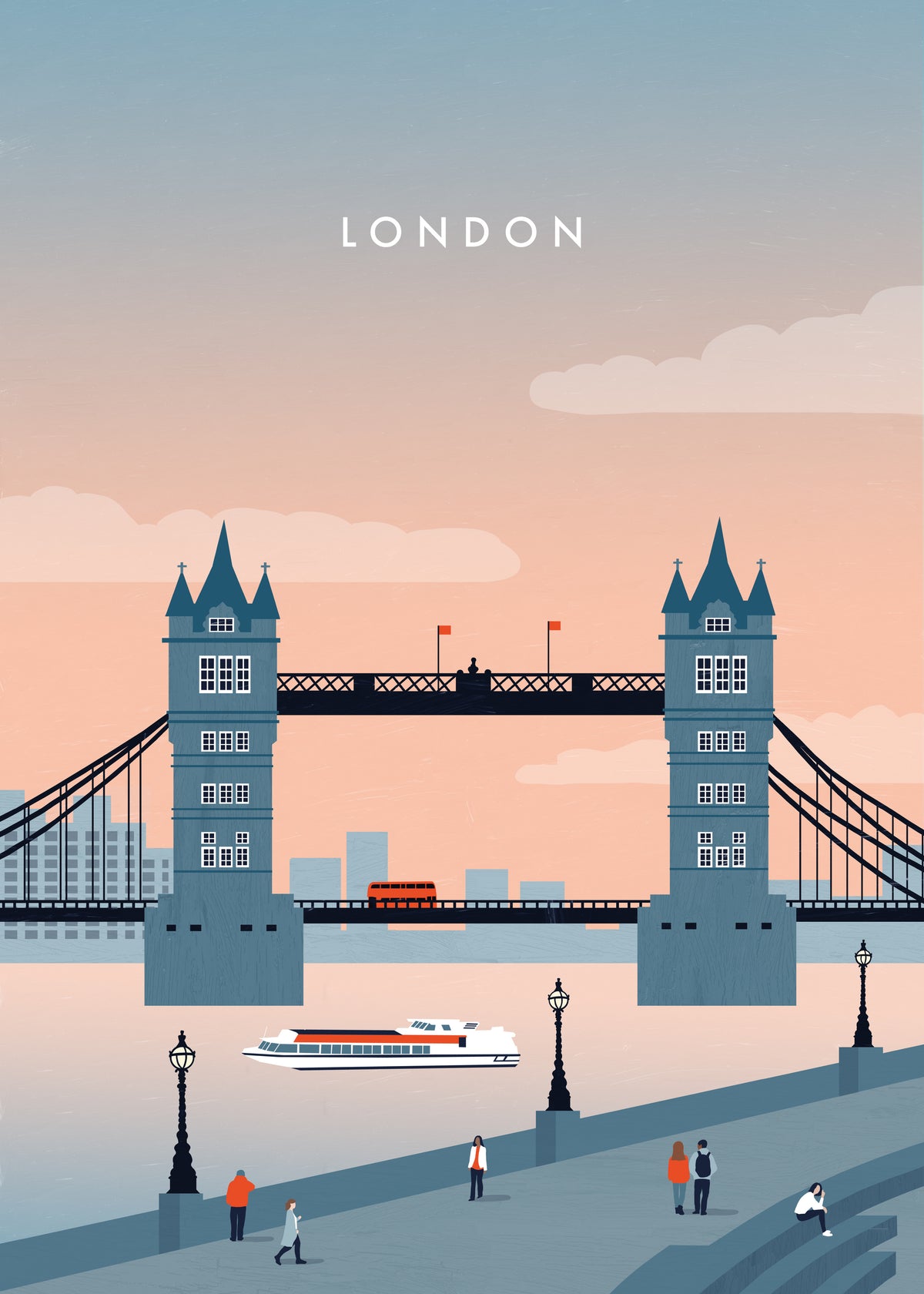 London - Unframed art print