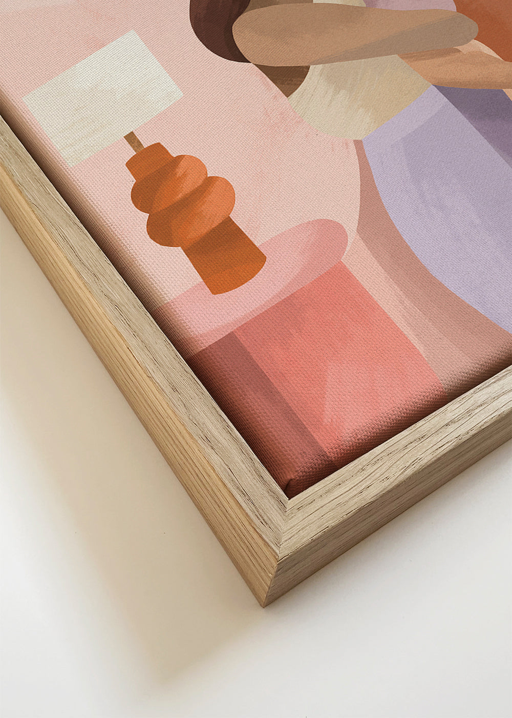 Ilustracja matczyna w pastelowych barwach