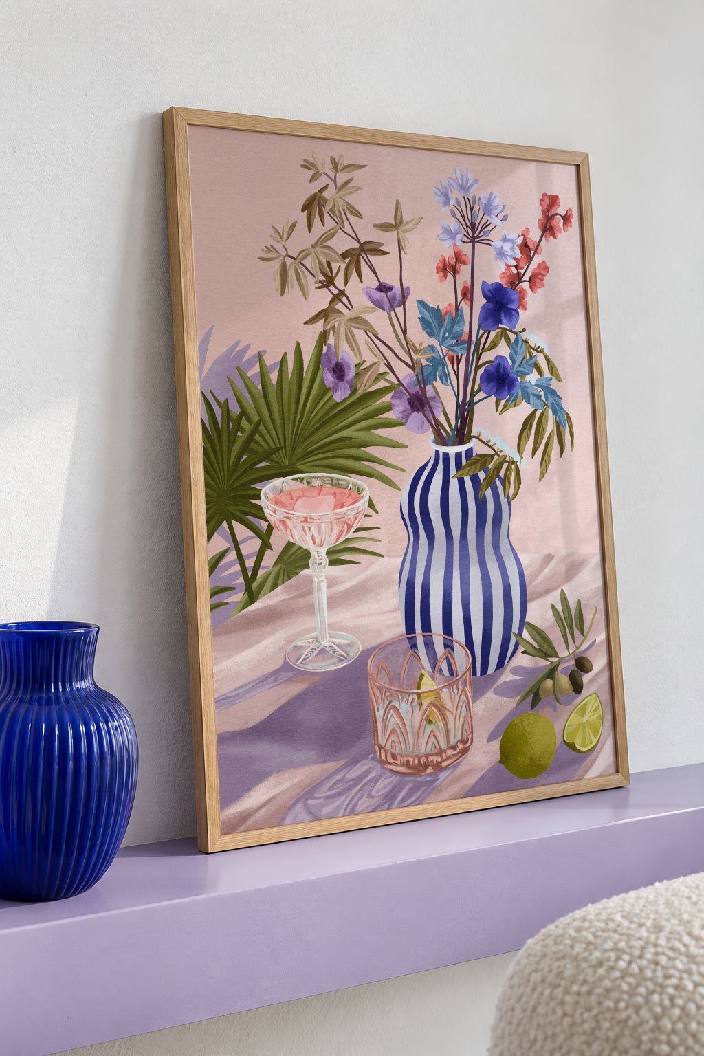 Lilac Summer - Framed poster detail