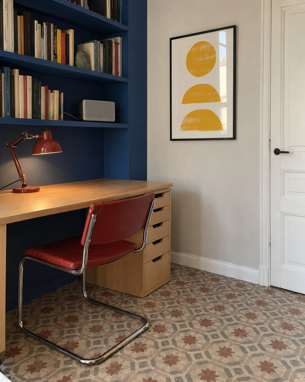 Abstract N11 - Framed poster in an interior