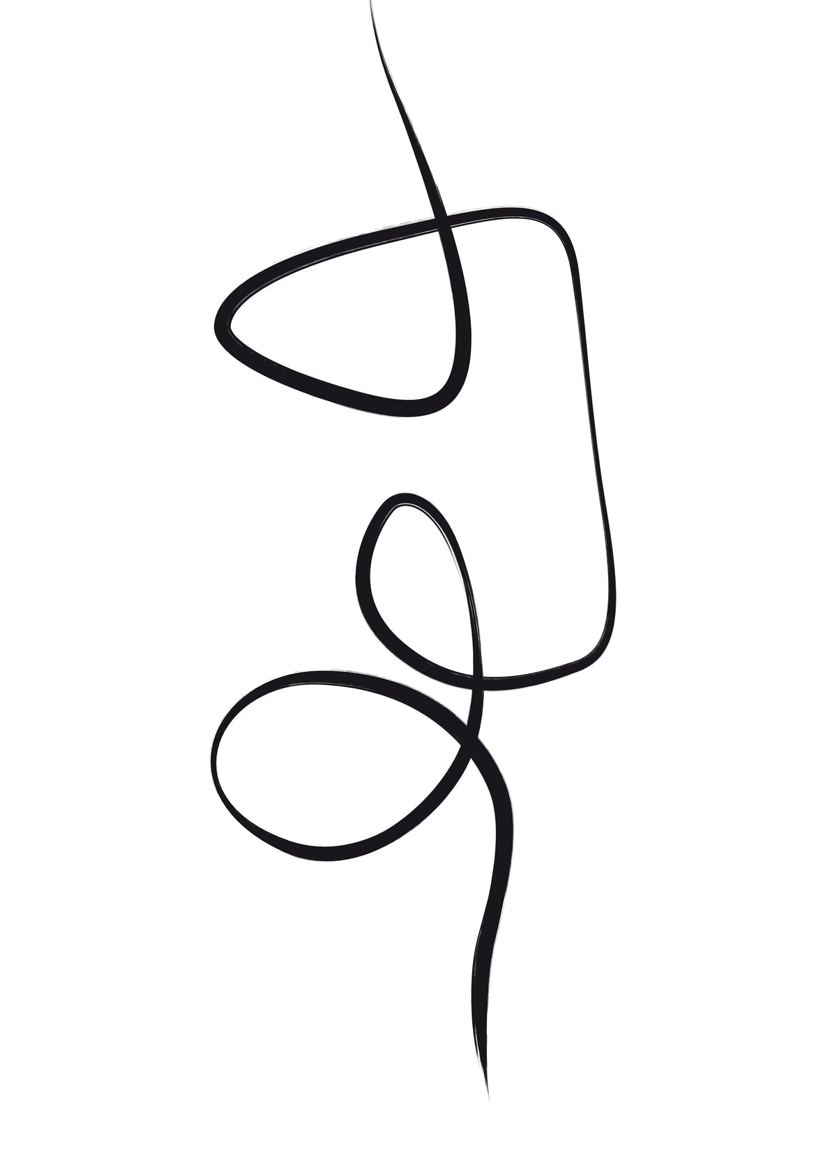 Ink Lines 2 - Unframed art print