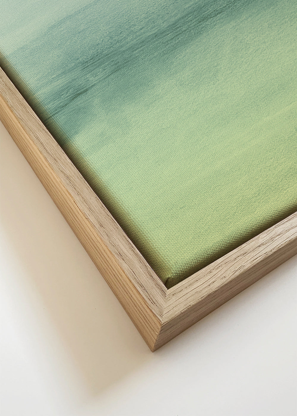 Obraz krajobrazowy z akwarelowym horyzontem