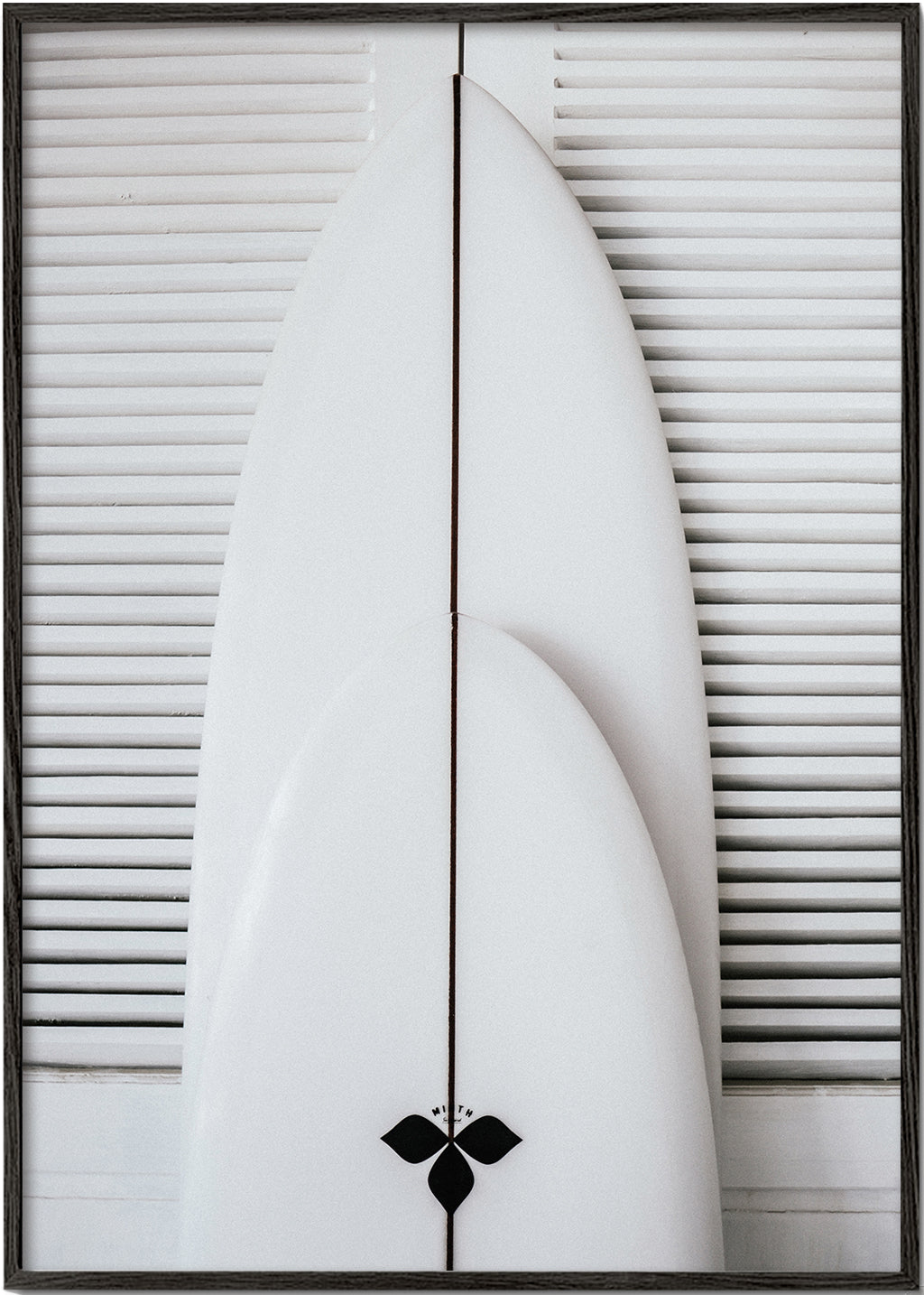 Sztuka sportowa: minimalistyczne deski surfingowe