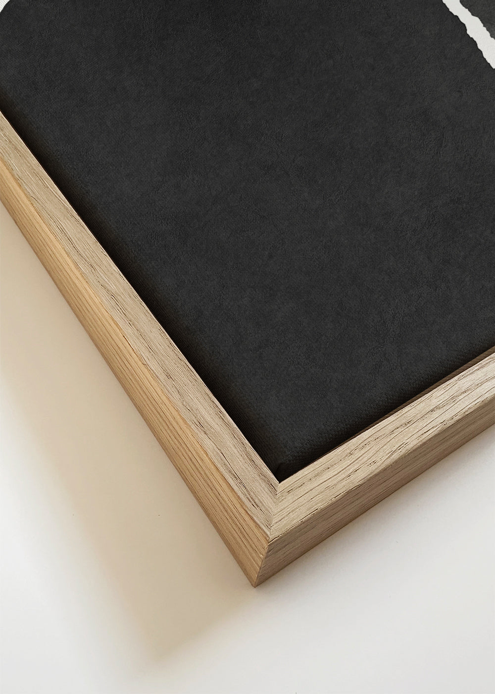 Sztuka czarno-biała minimal z plamami tuszu