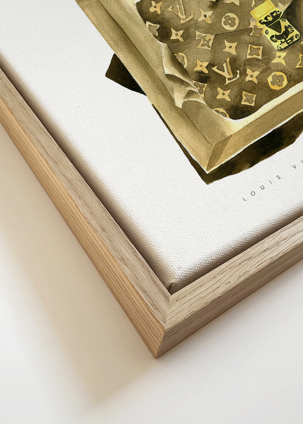 Ilustracja torebki Louis Vuitton