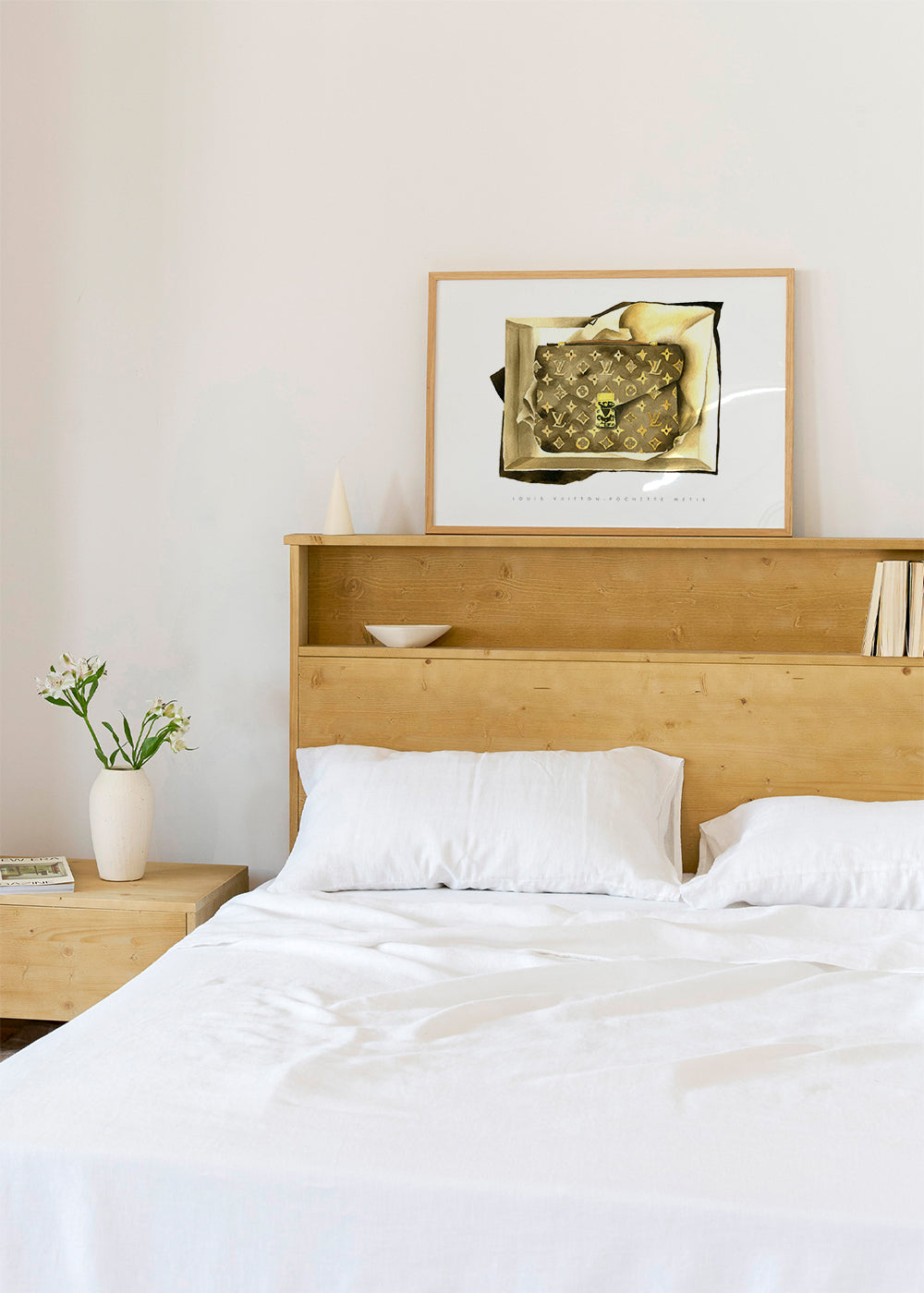 Ilustracja torebki Louis Vuitton