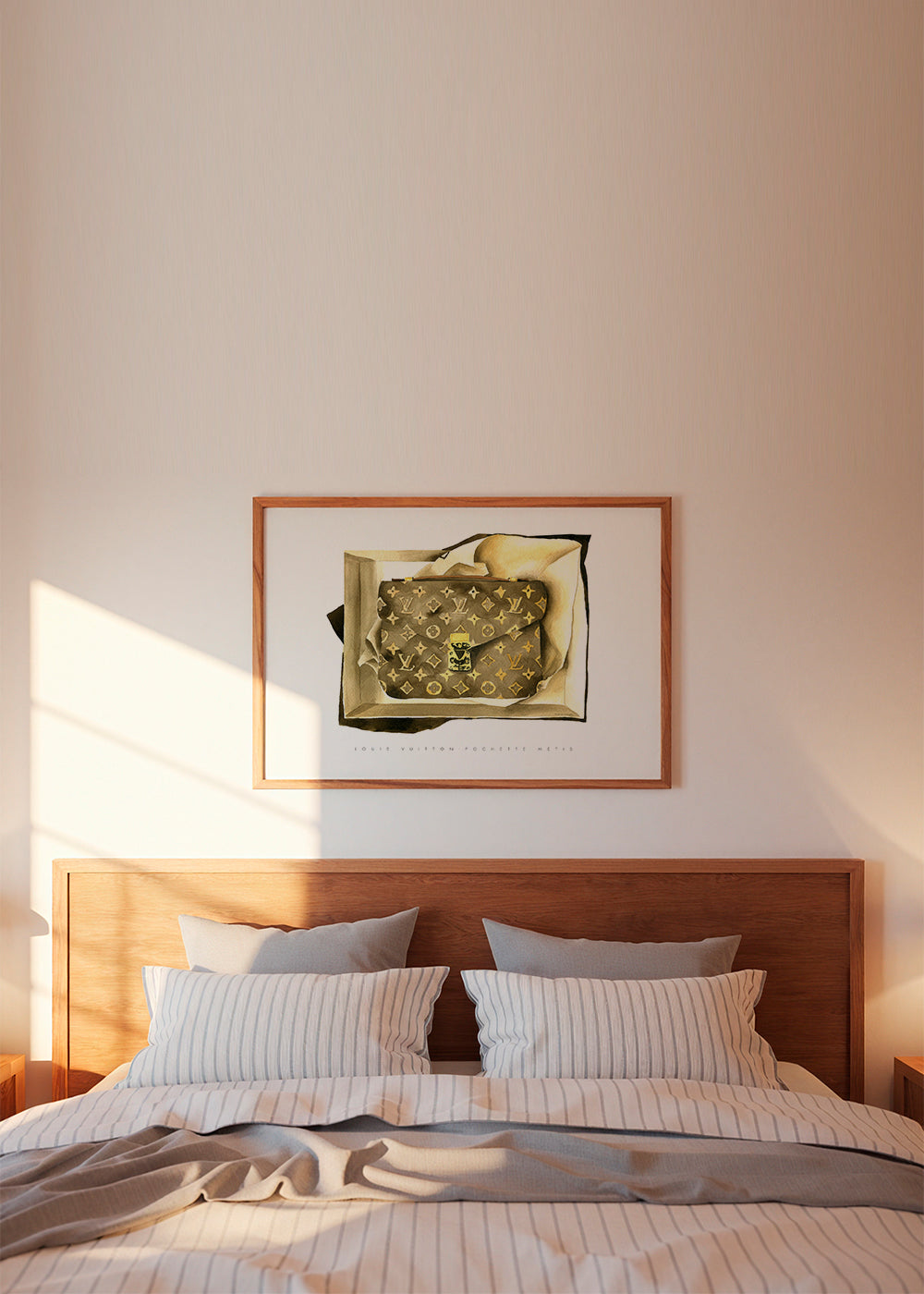 Ilustracja torebki Louis Vuitton