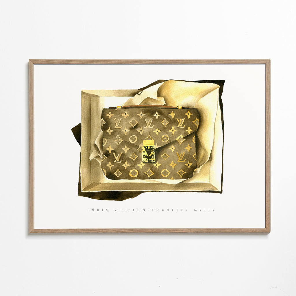 Ilustracja torebki Louis Vuitton