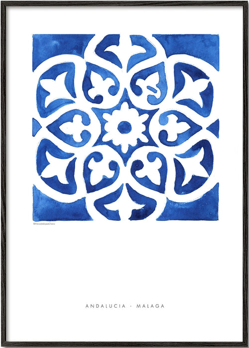 Sztuka do kuchni: płytka Malaga