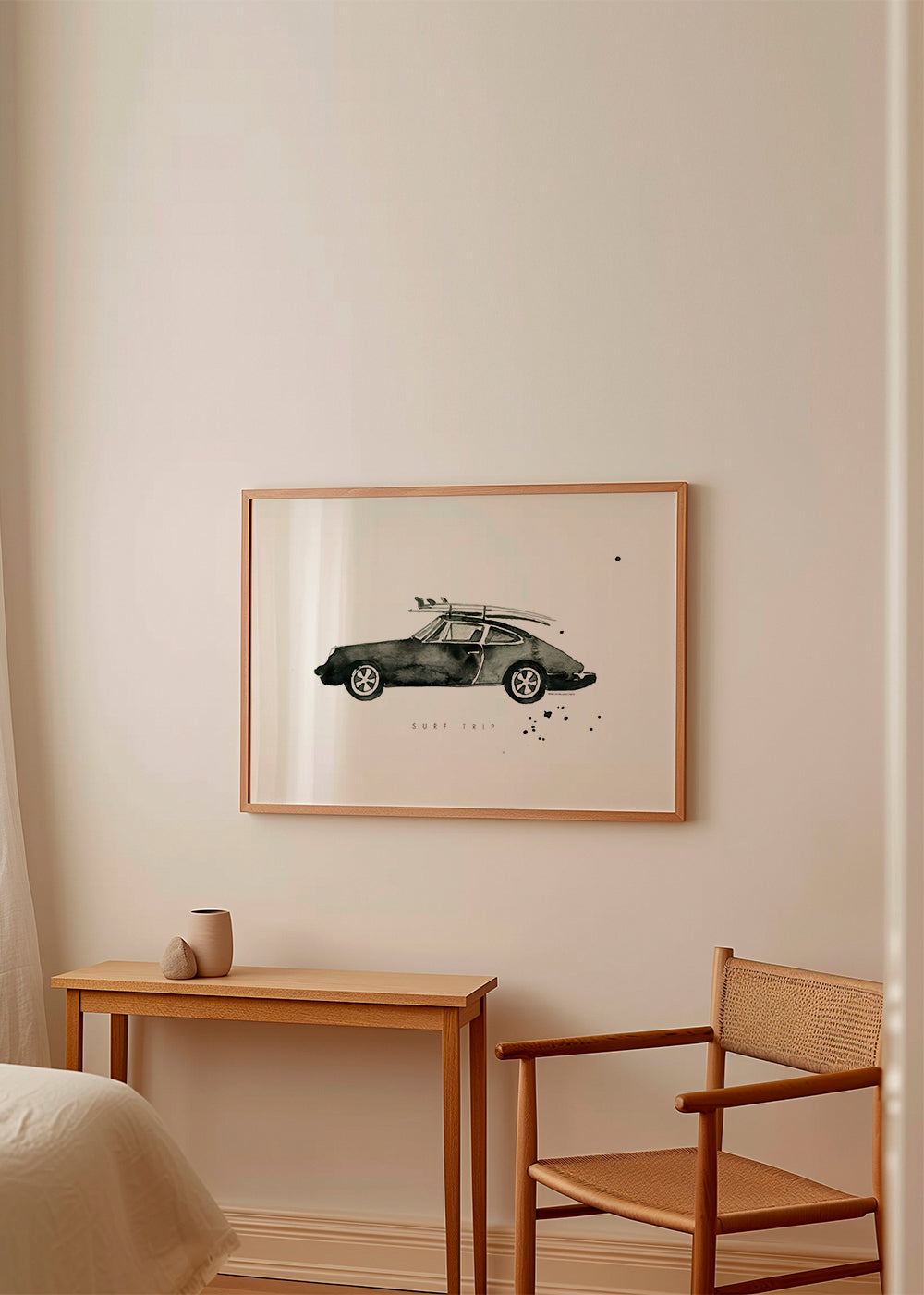 Sztuka sportowa: Porsche z deskami surfingowymi