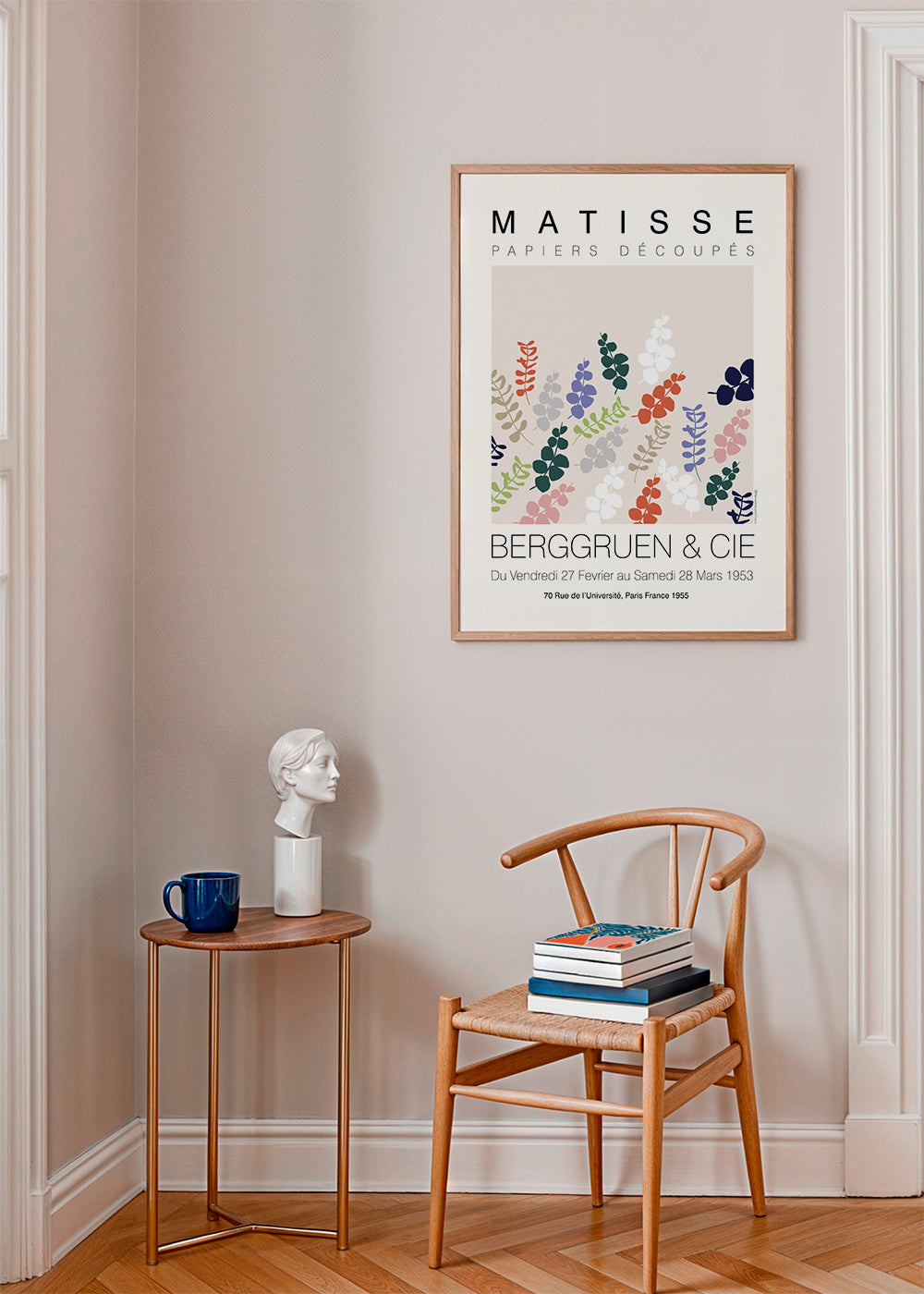 Plakat botaniczny Matisse wycinane liście