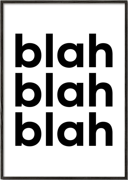 Ilustracja typograficzna z powtarzającym się tekstem