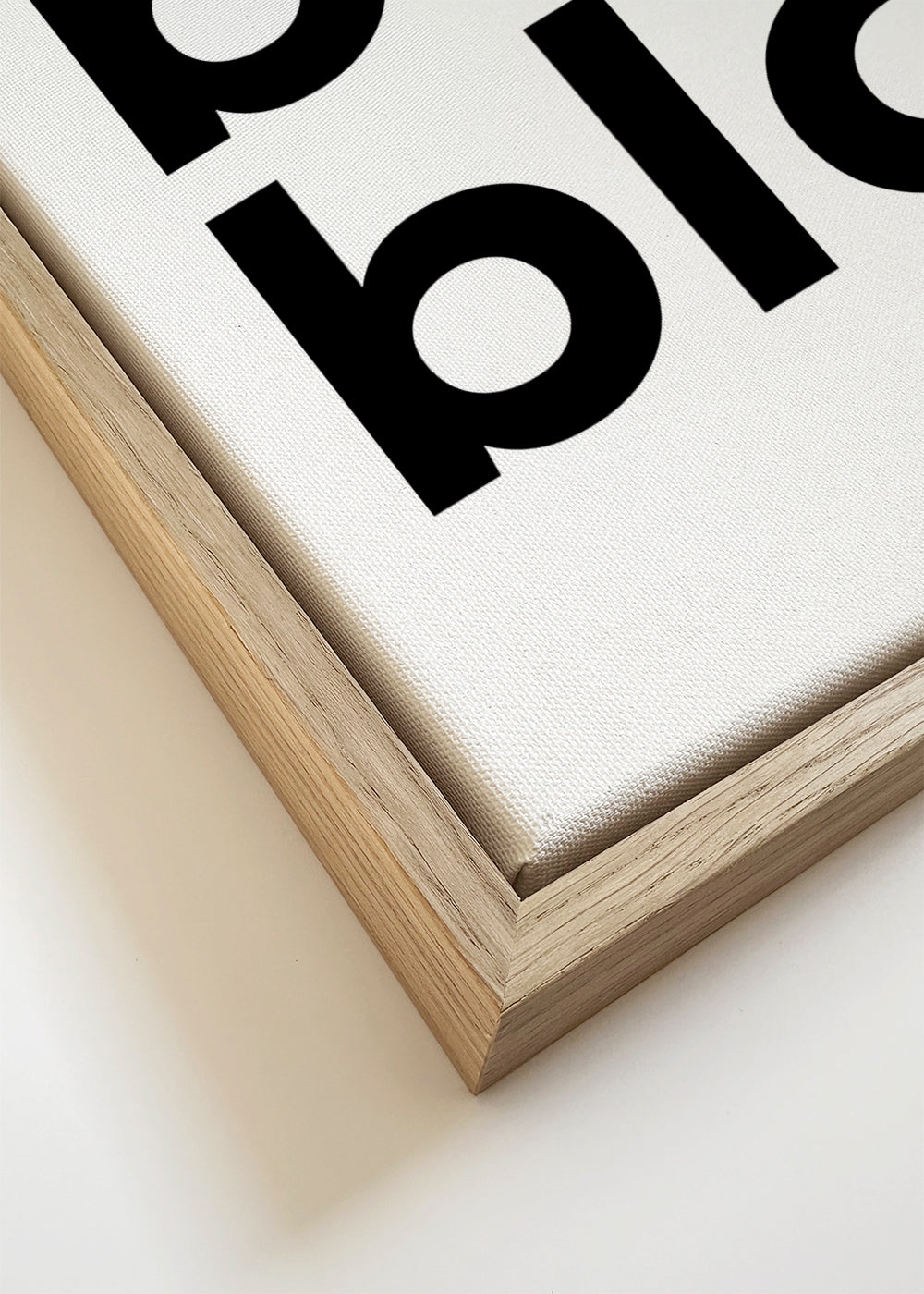 Ilustracja typograficzna z powtarzającym się tekstem