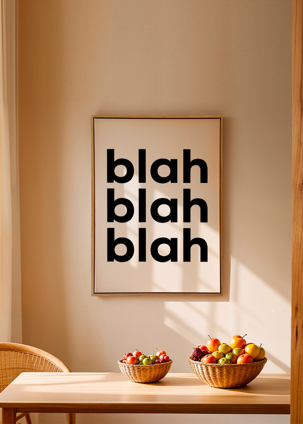 Ilustracja typograficzna z powtarzającym się tekstem