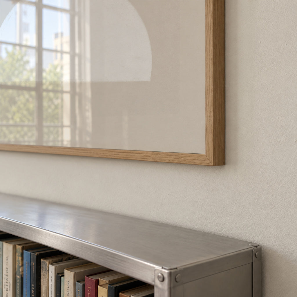 Rumi White - Framed poster detail
