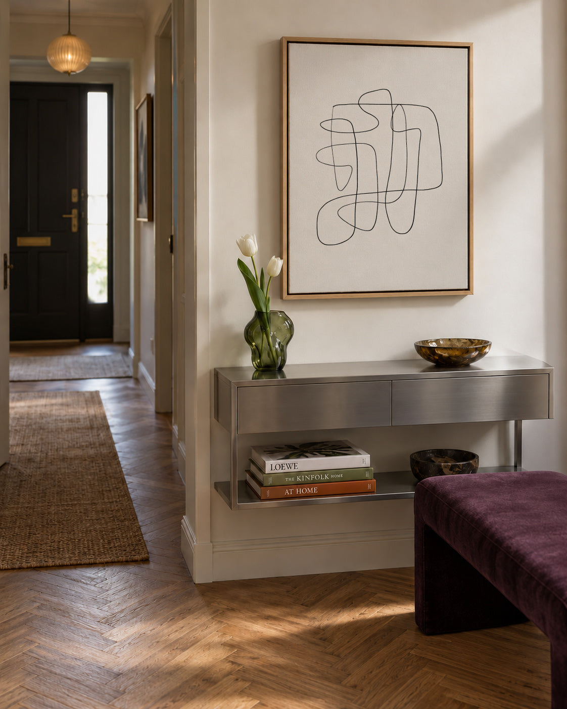 You’re Confused - Framed canvas in an interior