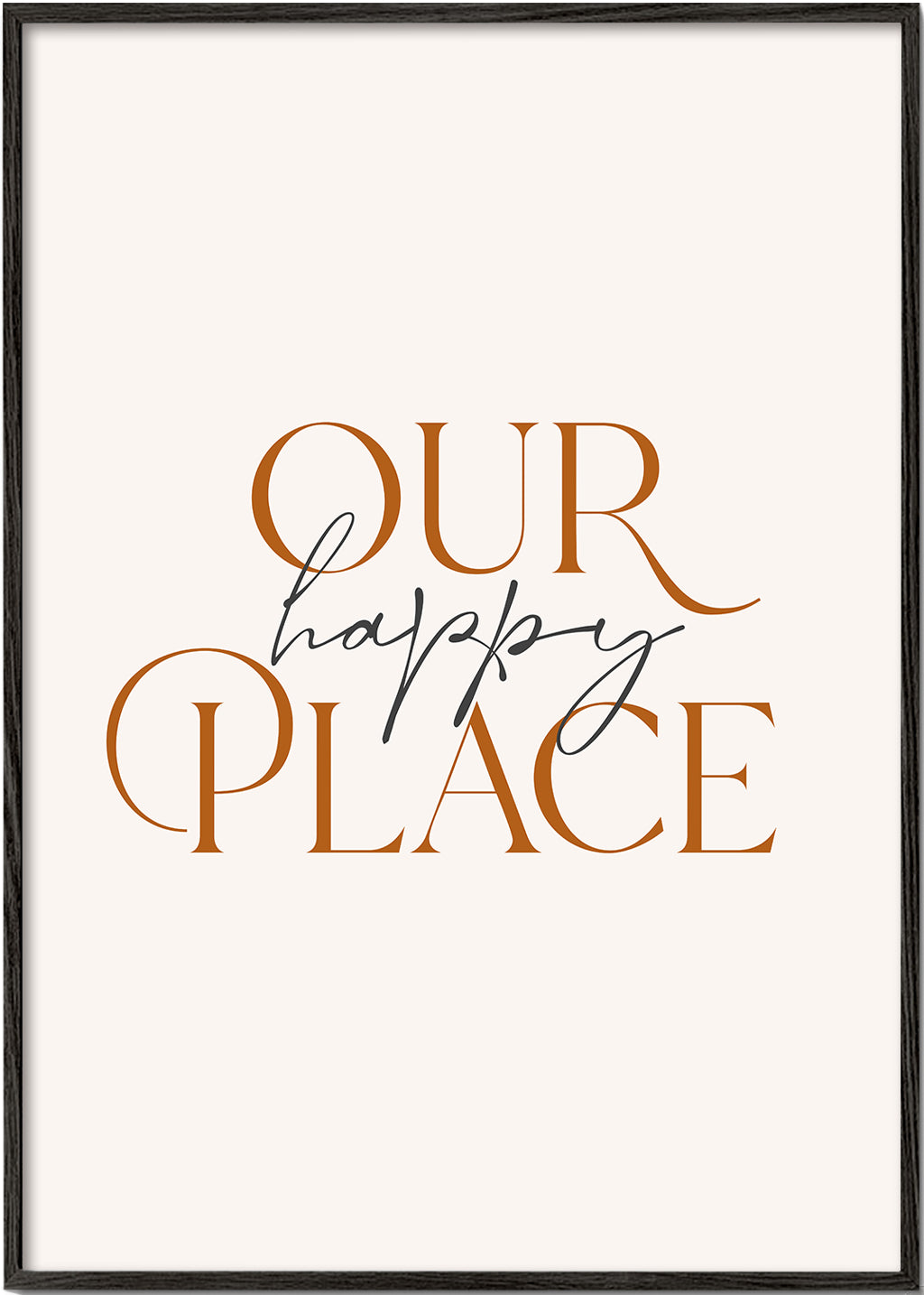 Minimalistyczna grafika typograficzna