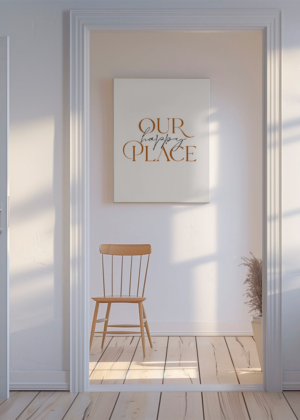 Minimalistyczna grafika typograficzna