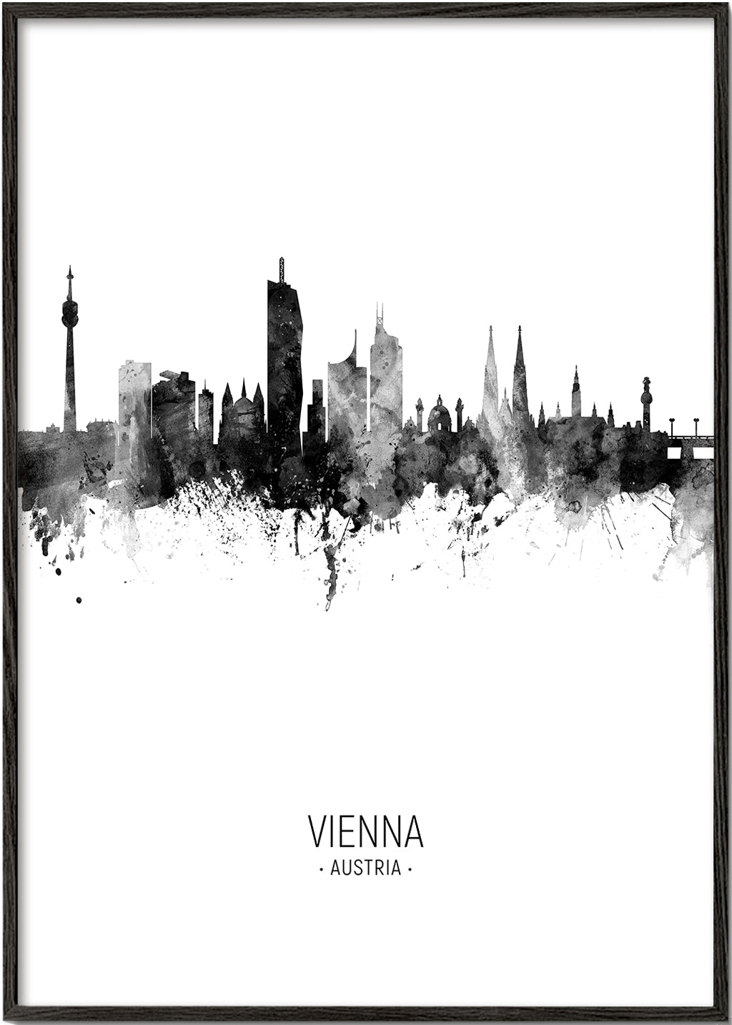 Sztuka do miasta: Panorama Wiednia tuszem