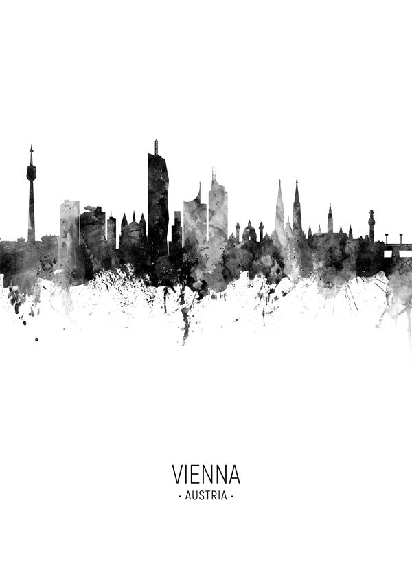 Sztuka do miasta: Panorama Wiednia tuszem