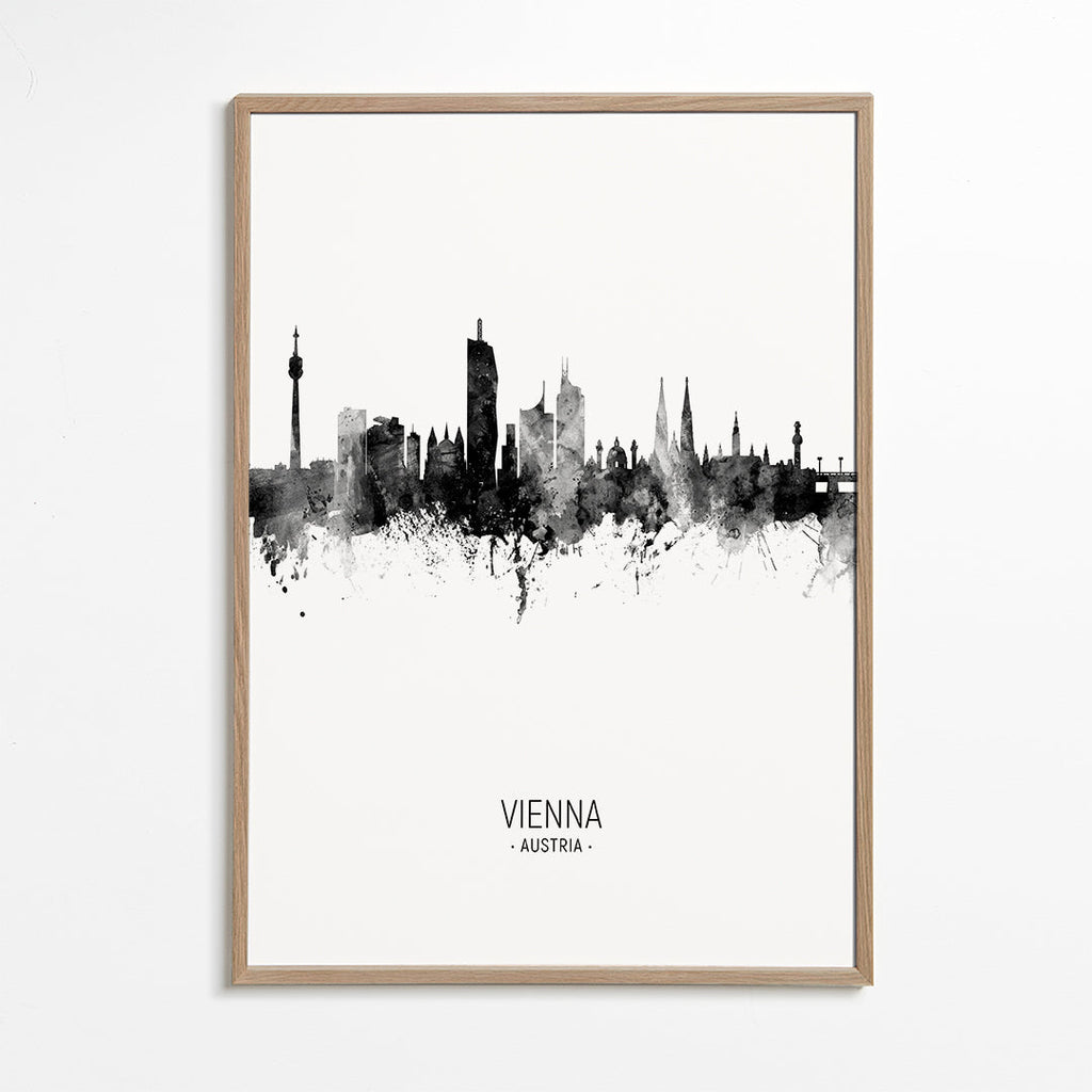 Sztuka do miasta: Panorama Wiednia tuszem