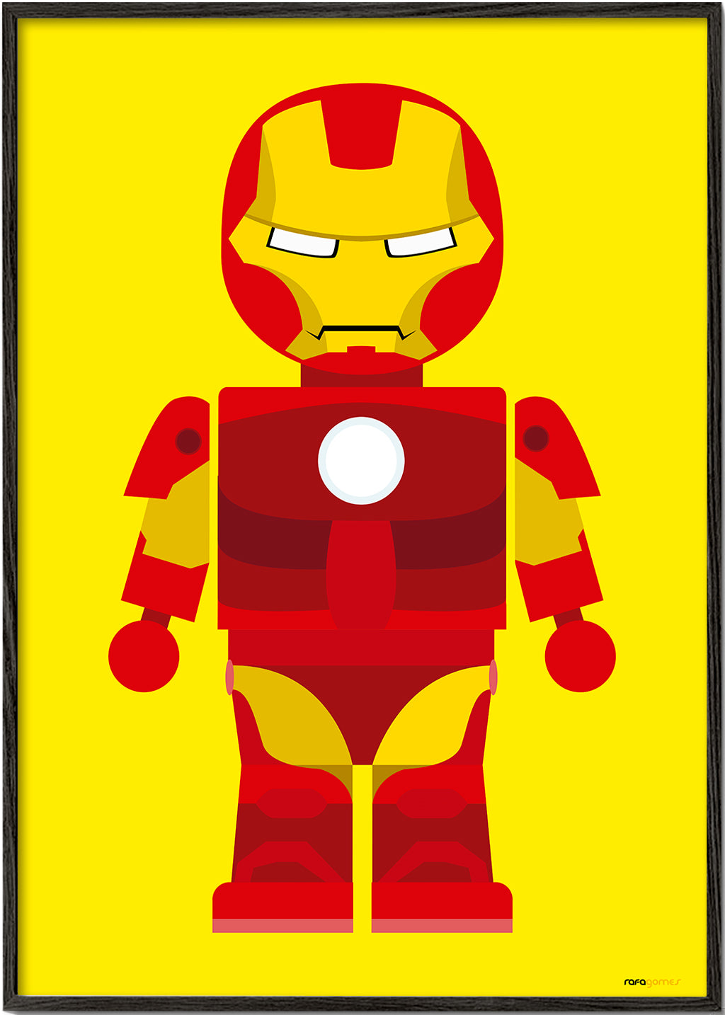 Plakat dziecięcy Ironman zabawka