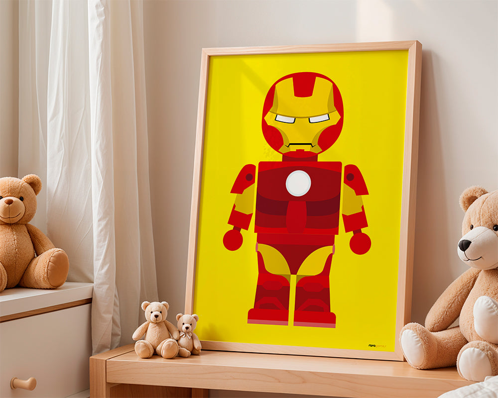 Plakat dziecięcy Ironman zabawka