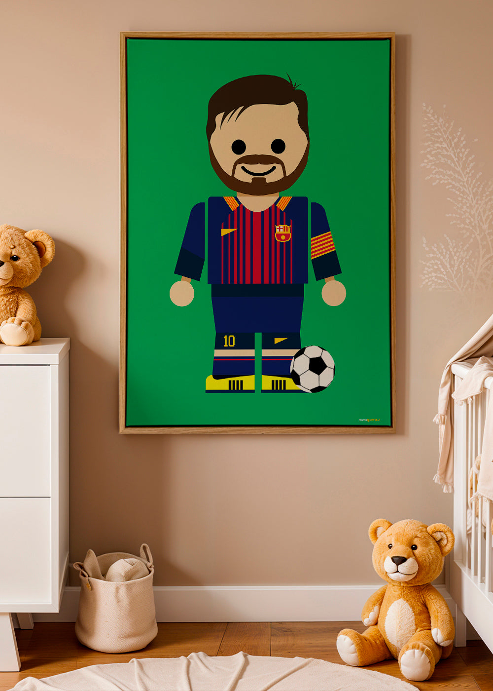 Sztuka sportowa zabawkowy piłkarz ilustracja