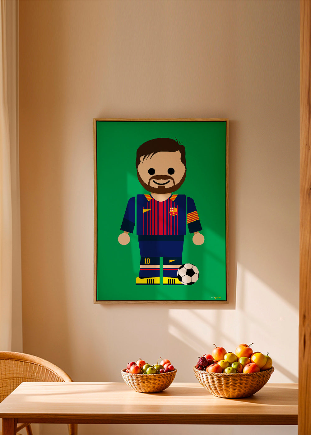 Sztuka sportowa zabawkowy piłkarz ilustracja