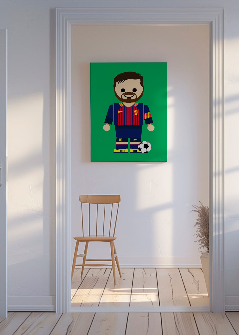 Sztuka sportowa zabawkowy piłkarz ilustracja