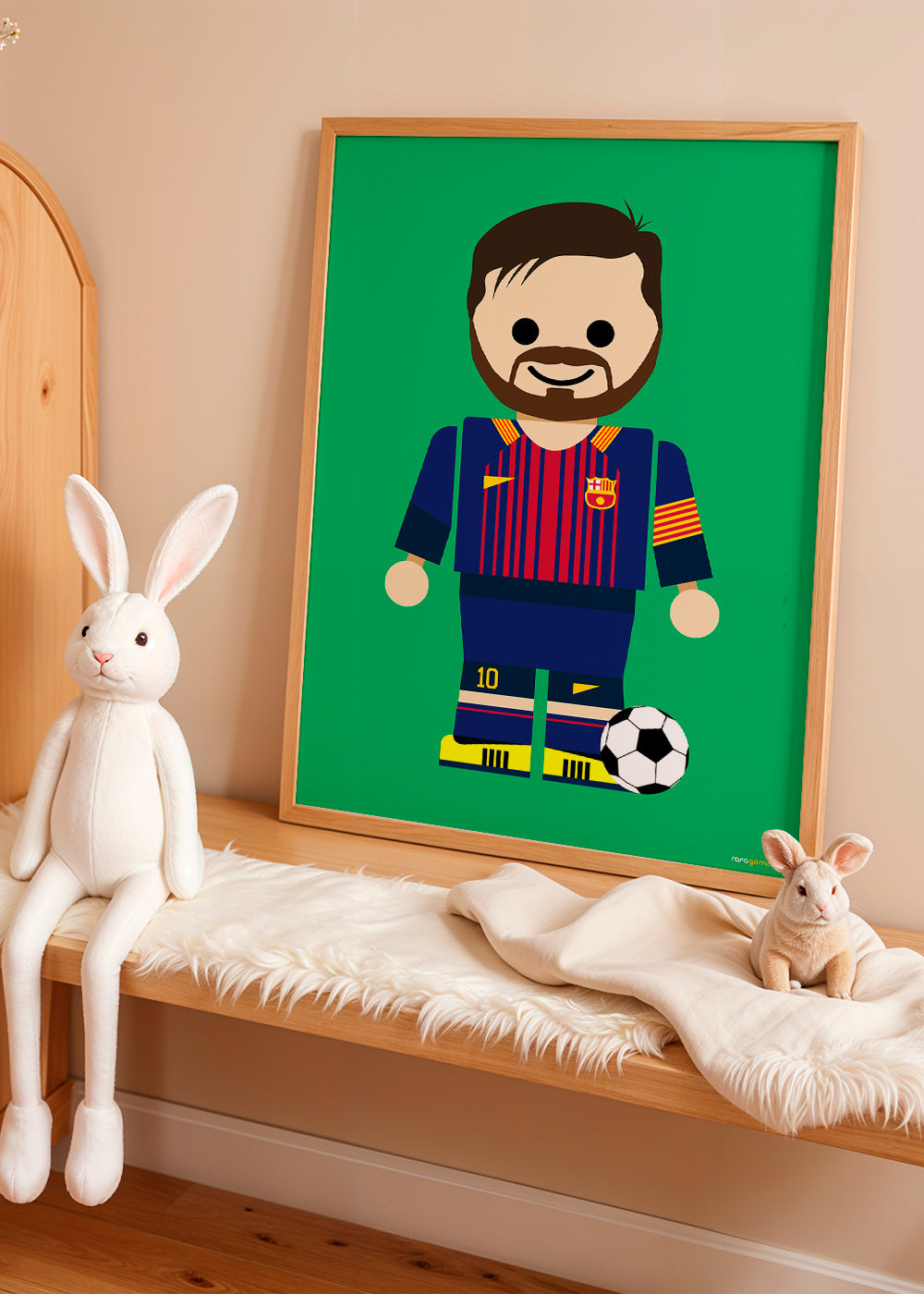 Sztuka sportowa zabawkowy piłkarz ilustracja