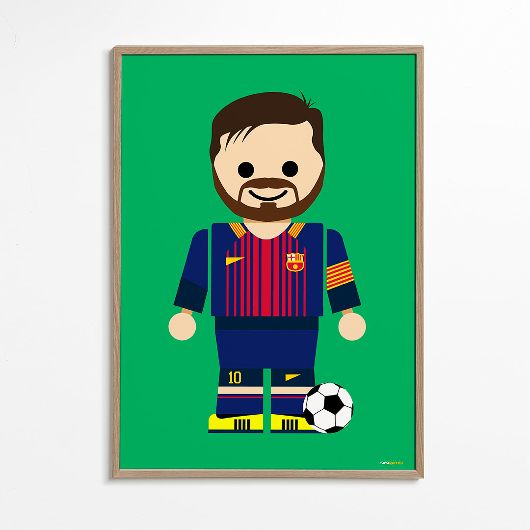 Sztuka sportowa zabawkowy piłkarz ilustracja