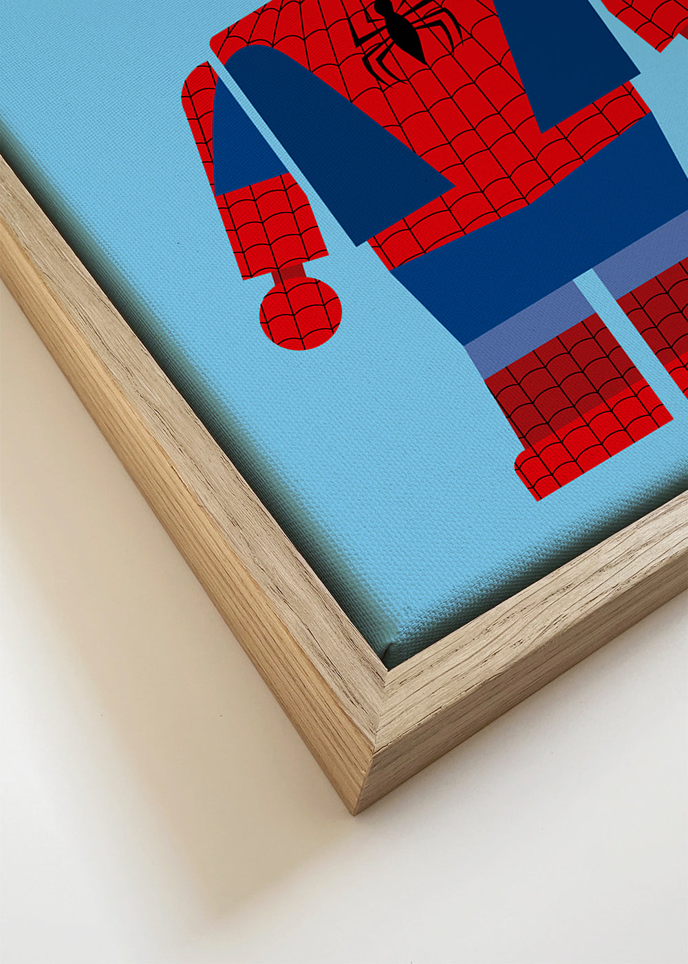 Plakat dziecięcy z figurką superbohatera