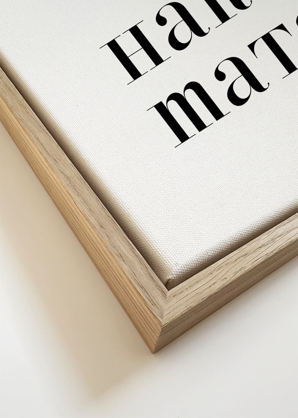 Minimalistyczny plakat Hakuna Matata