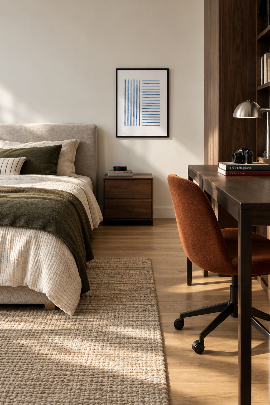 Edge 02 - Framed poster in an interior