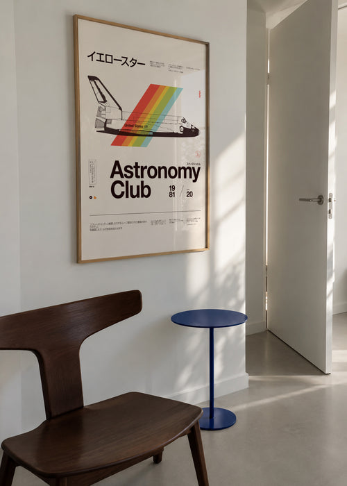 Astronomy Club - Framed poster in an interior